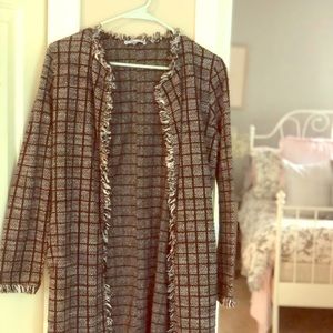 Zara long jacket cardigan